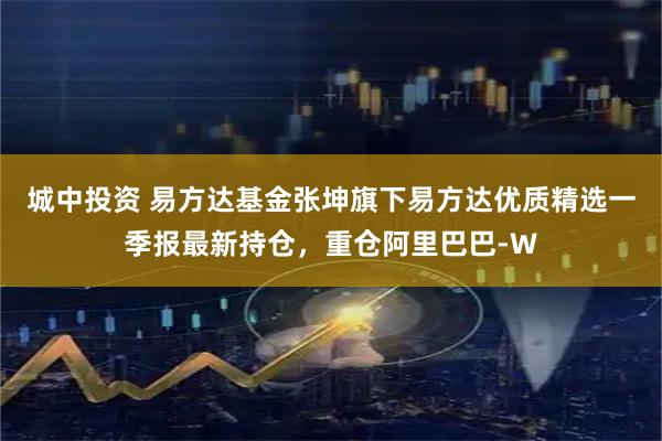 城中投资 易方达基金张坤旗下易方达优质精选一季报最新持仓，重仓阿里巴巴-W