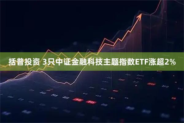括普投资 3只中证金融科技主题指数ETF涨超2%