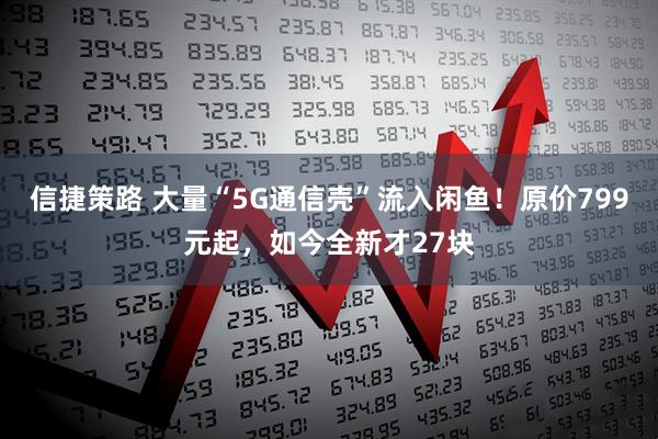 信捷策路 大量“5G通信壳”流入闲鱼！原价799元起，如今全新才27块