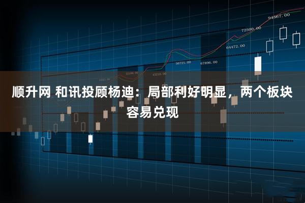 顺升网 和讯投顾杨迪：局部利好明显，两个板块容易兑现