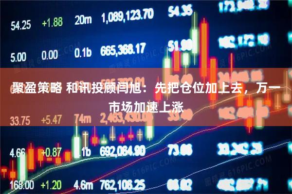 聚盈策略 和讯投顾闫旭：先把仓位加上去，万一市场加速上涨